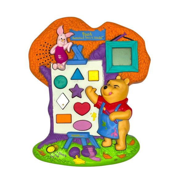 Winnie The Pooh Animated Smart Sticks Shapes Colors Electronic Learning Kids Toy - Picture 1 of 8